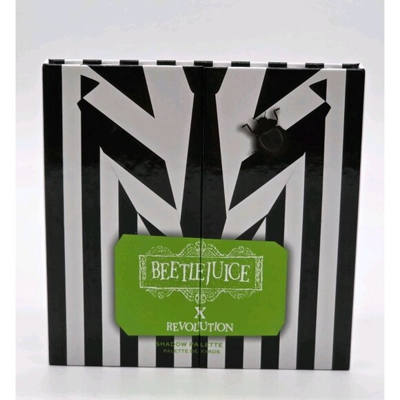 Beetlejuice X Revolution Shadow Palette Eye Shadow Cosmetic Makeup 16 Colors - Picture 1 of 11